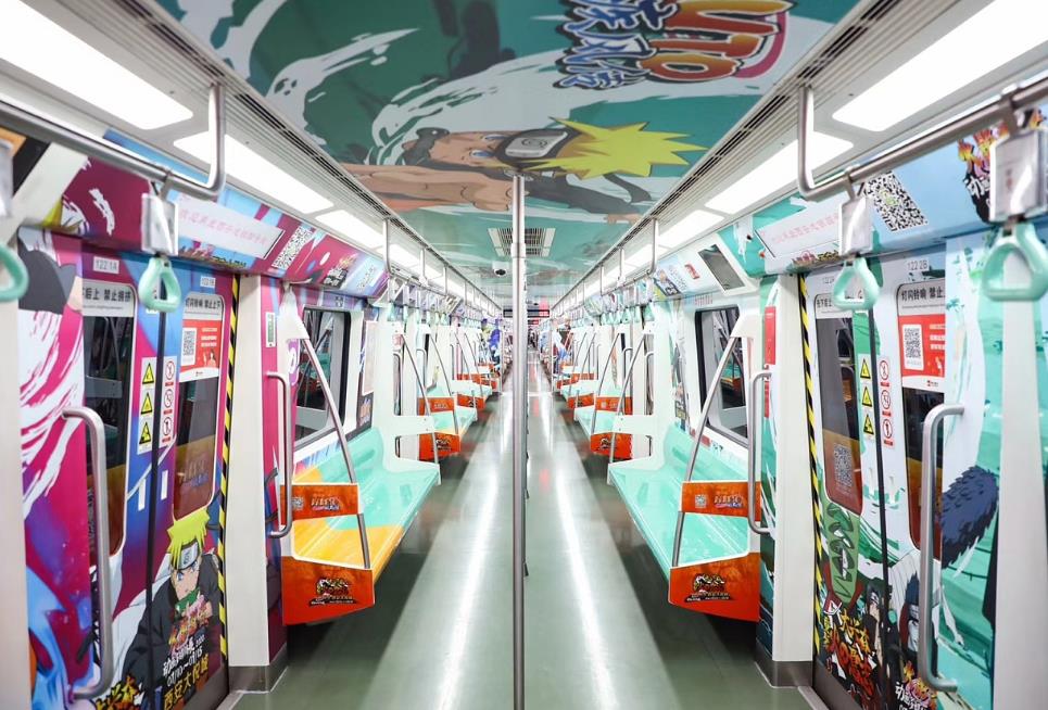 南寧地鐵包車(chē)廣告